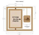 Frame and pendant